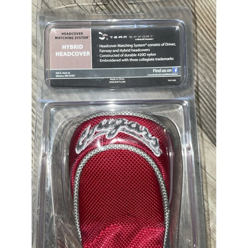 NCAA Washington State Cougars Golf Team Effort Hybrid Headcover, New‎ - Picture 6 of 7